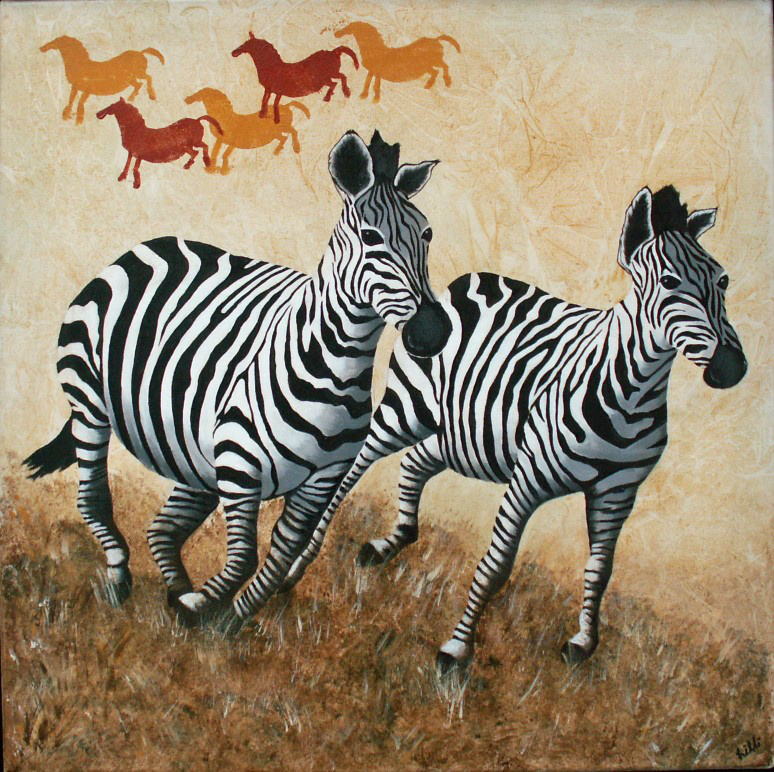 2 Zebra i flok PRIVATEJE